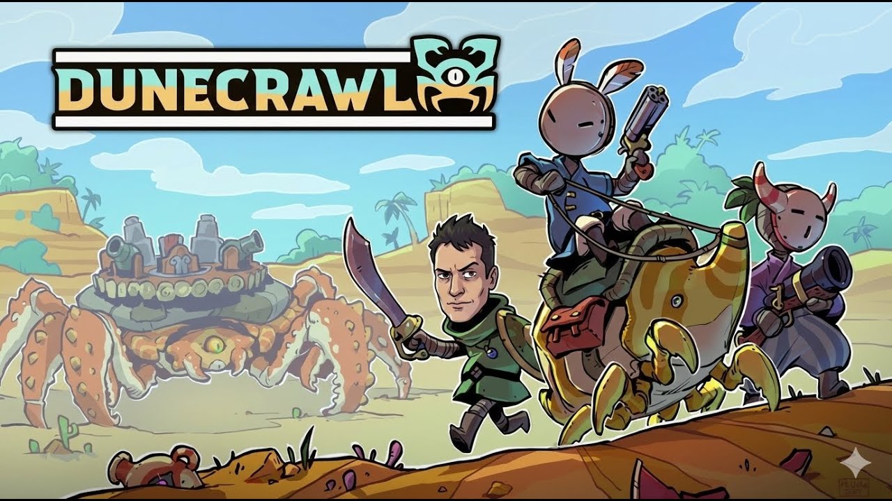Наслаждаюсь игрой Dunecrawl на ПК &mdash; инди-экшеном с открытым миром.