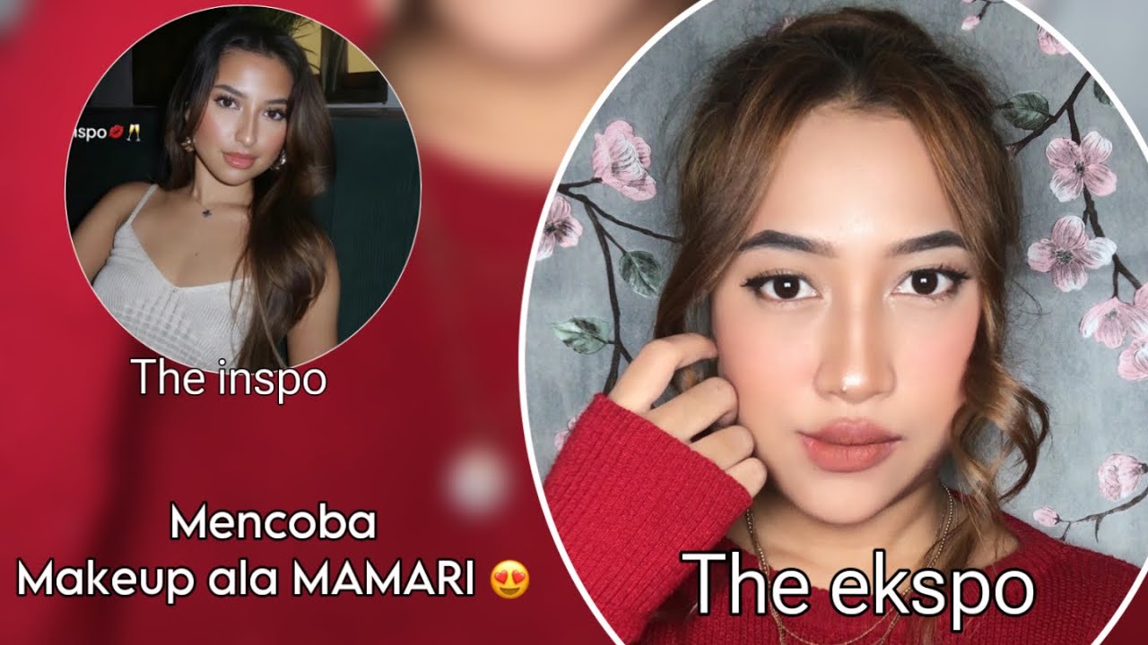 TUTORIAL makeup mamari (jennifer coppen) Pake makeup yang harganya aman dikantong✨🤩 #tutorial