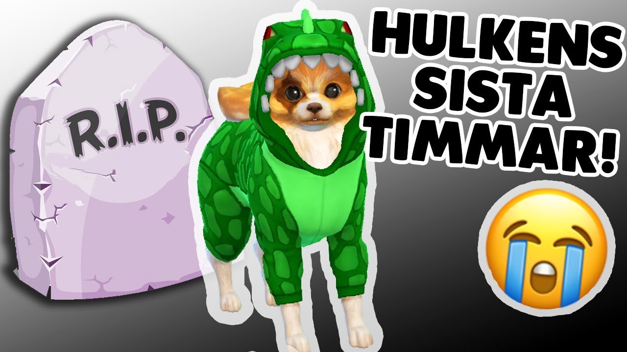Vi saknar dig Hulken!🐶💔The sims 4 svenska