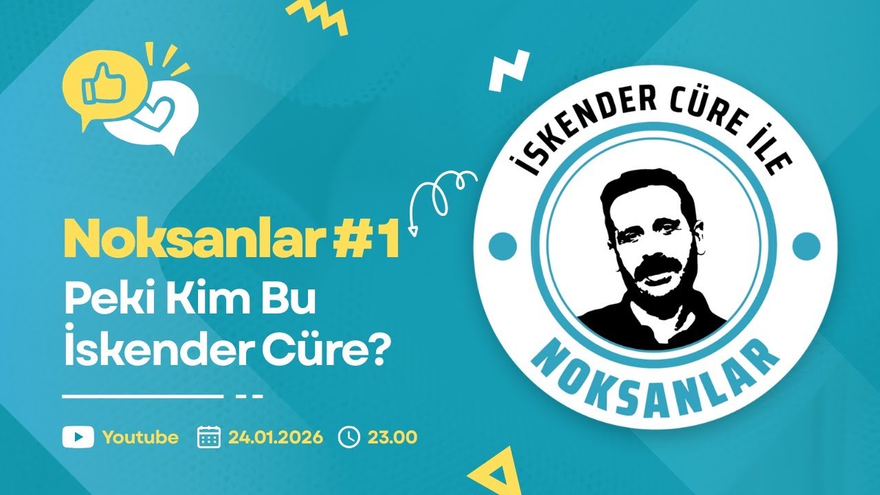 İSKENDER CÜRE İLE NOKSANLAR #1 | KİM BU ADAM? | SOSYOLOJİ, KÜLTÜR VE TARİH SOHBETLERİ #iskendercüre