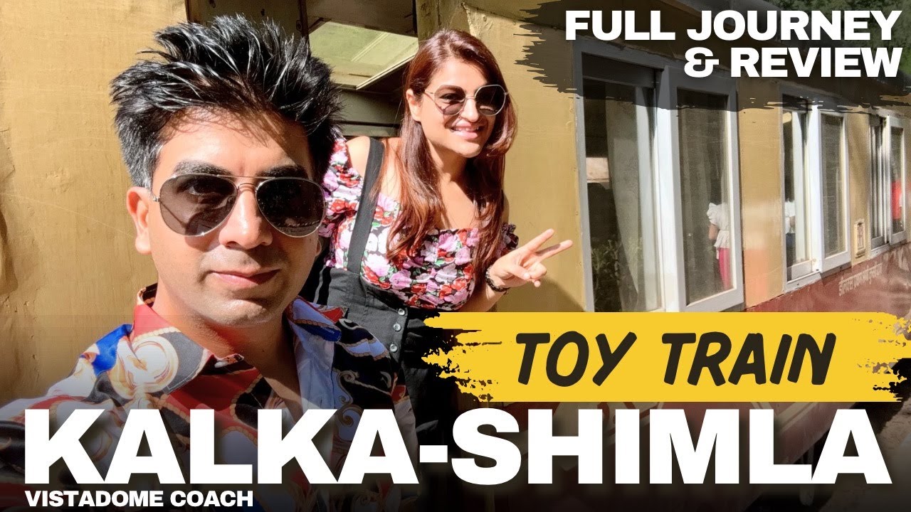 Kalka Shimla toy train Journey in Vistadome Coach | Kalka to shimla toy train complete details |Ep-2