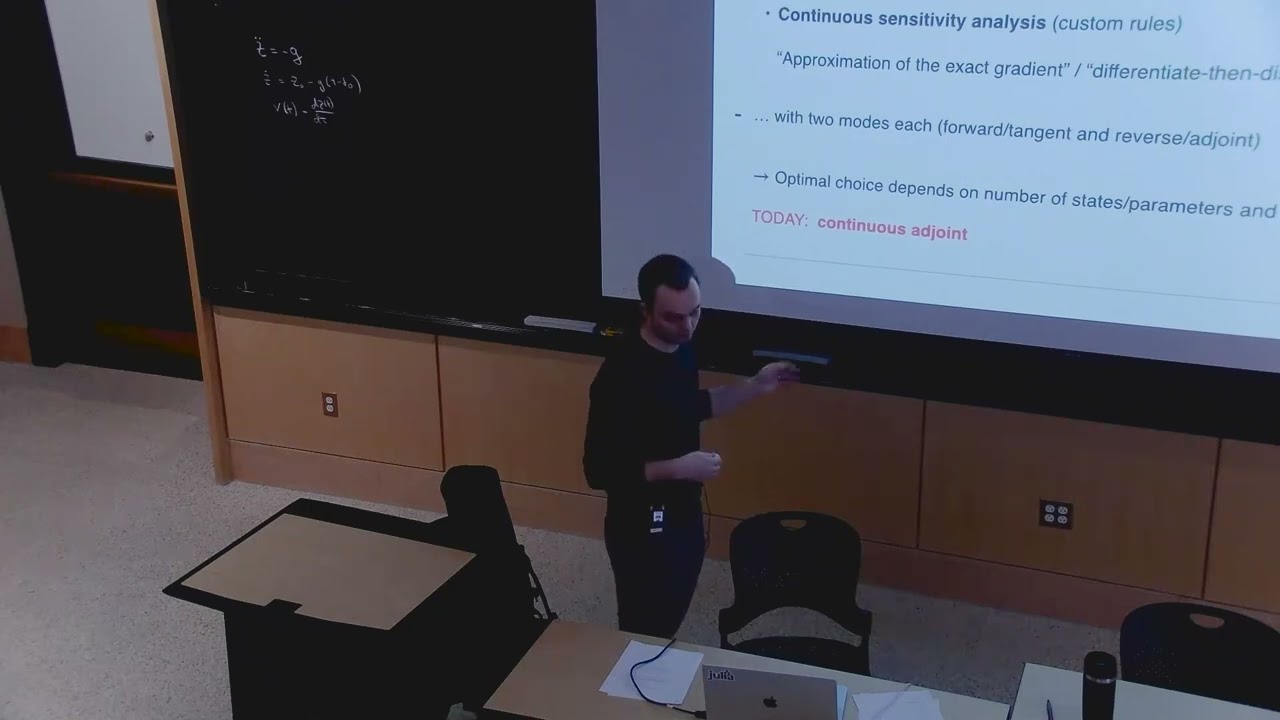 Lecture 6 Part 1: Adjoint Differentiation of ODE Solutions