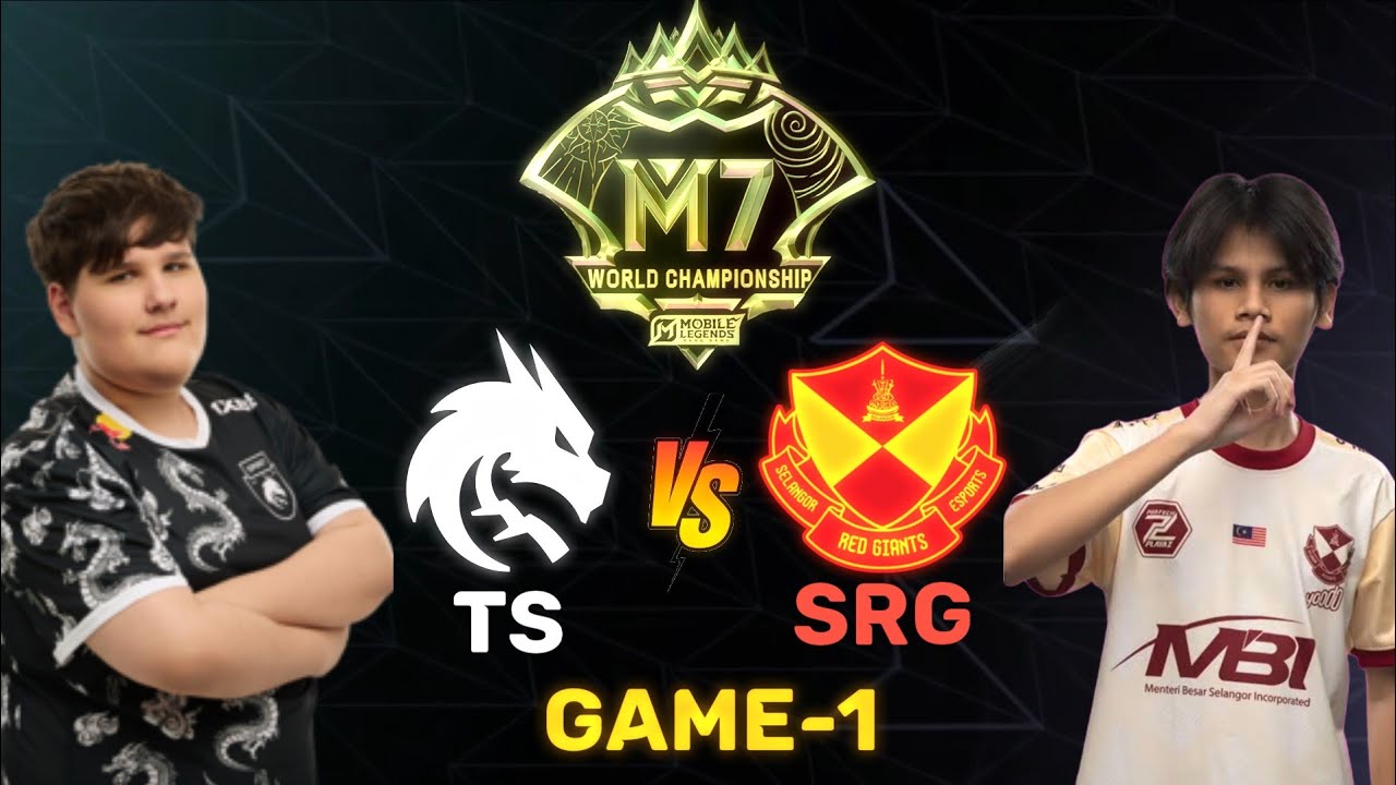 SELANGOR RED GIANTS(SRG)🇲🇾 vs TEAM SPIRIT🇪🇪 || M7 KNOCKOUT STAGE DAY-8 GAME-1.