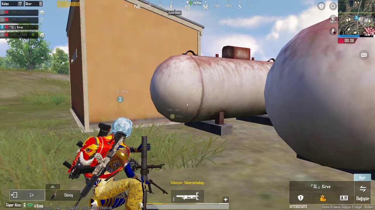 Rank kasıyoruz TURK ROMEO - PUBG MOBİLE