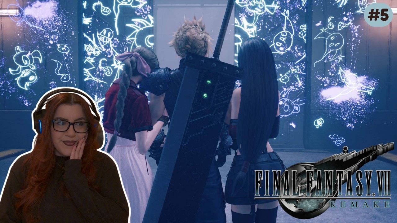 FINAL FANTASY 7 STARTS TO GET EMOTIONAL | FFVII Remake Intergrade First Playthrough: Part 5
