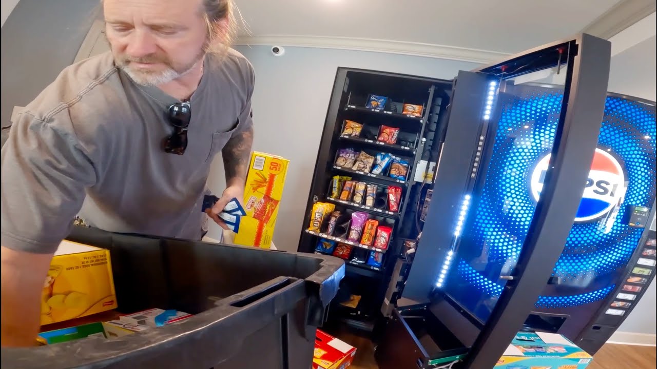 Spend A Day With A Vending Machine Business Owner | Be Ready To Take Notes