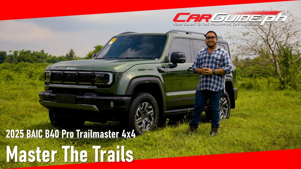 2025 BAIC B40 Pro Trailmaster 4x4: Master The Trails | CarGuide.PH