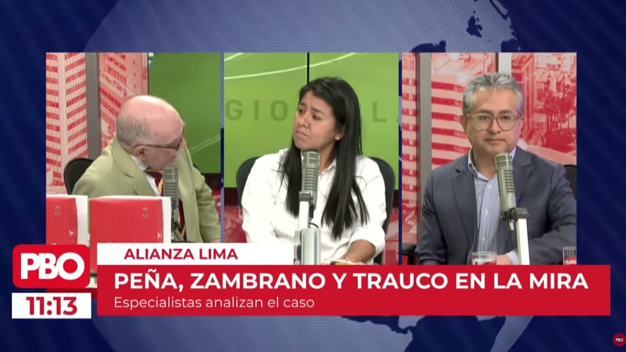 Andy Carrión en PBO sobre Caso de futbolistas