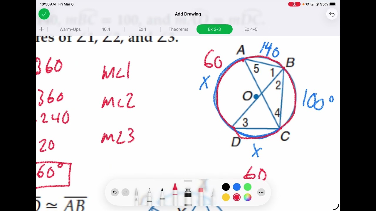 Section 10.4 - Inscribed Angles - 3/6/26 P4