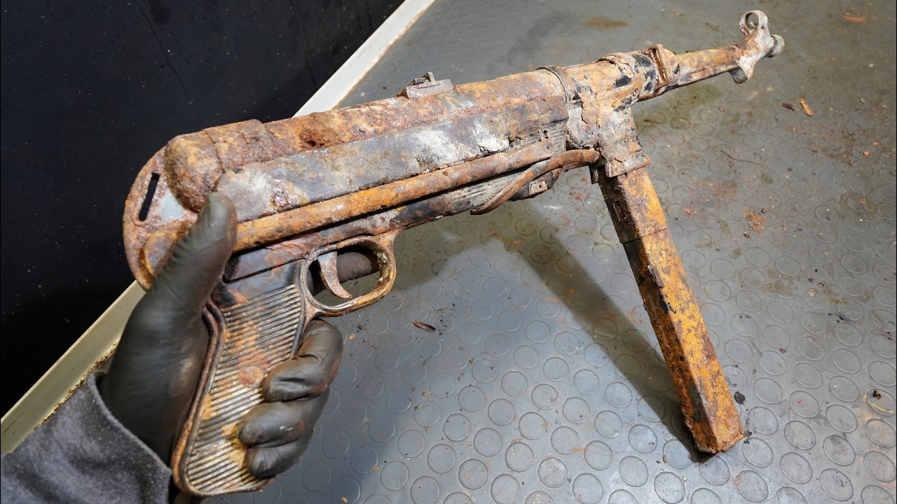 Восстановление самого печально известного оружия Второй мировой войны: MP40