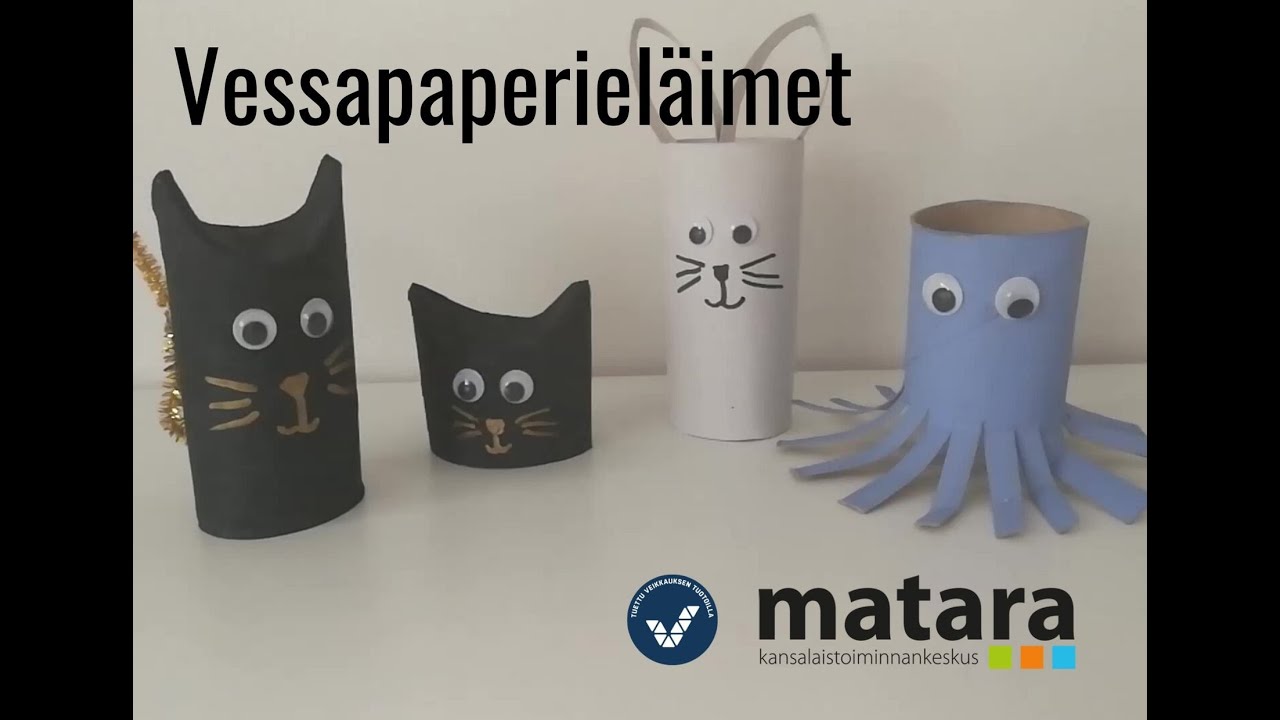 Mataran askartelut: Vessapaperieläimet
