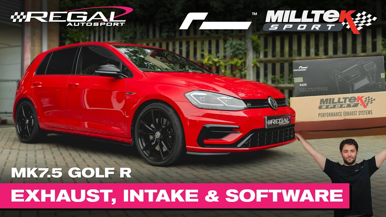 MK7 GOLF R: КАК ДОСТИЧЬ МАКСИМАЛЬНОЙ МОЩНОСТИ, НЕ СНИМАЯ GPF/CAT [ВЫХЛОПНАЯ СИСТЕМА MILLTEK, ПЕРЕ...