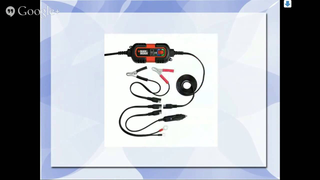 Black & Decker BM3B 6V and 12V Battery Charger / Maintainer Review