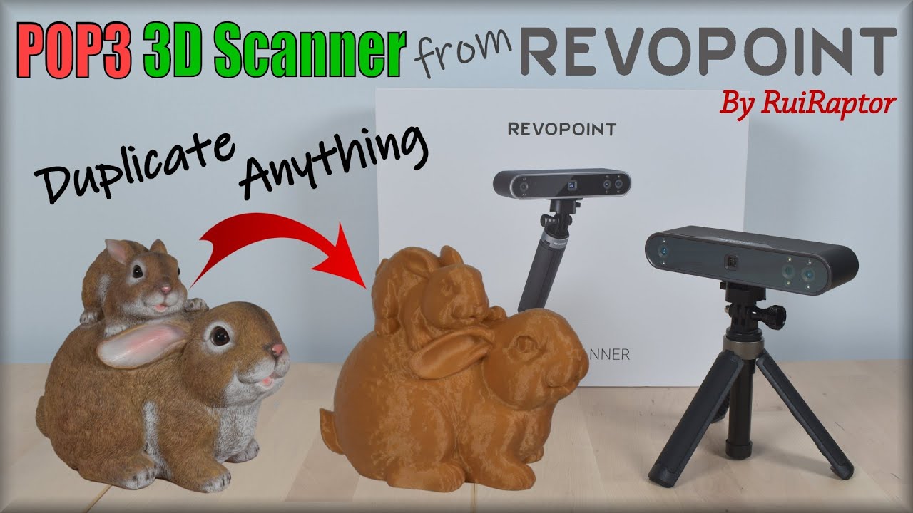 New REVOPOINT POP 3 (3D Scanner) -  Analysis, Tests & Review