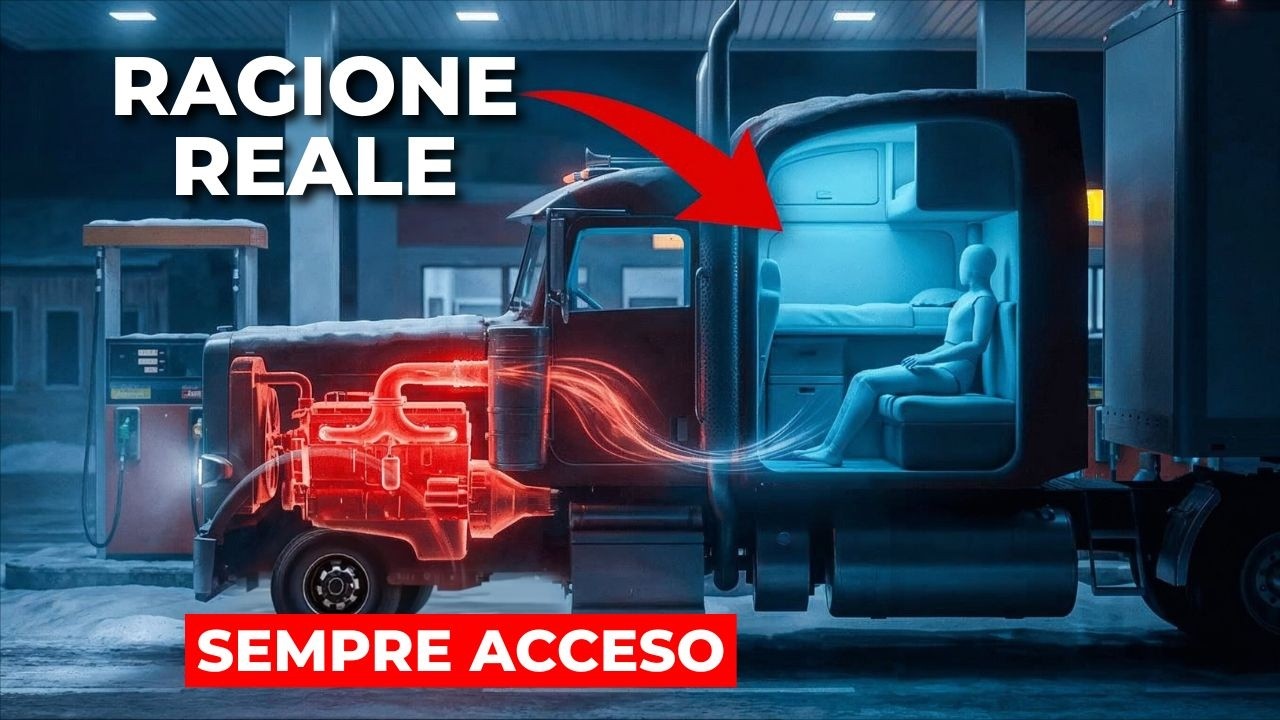Perché i camionisti lasciano il motore acceso per 10 ore di fila?