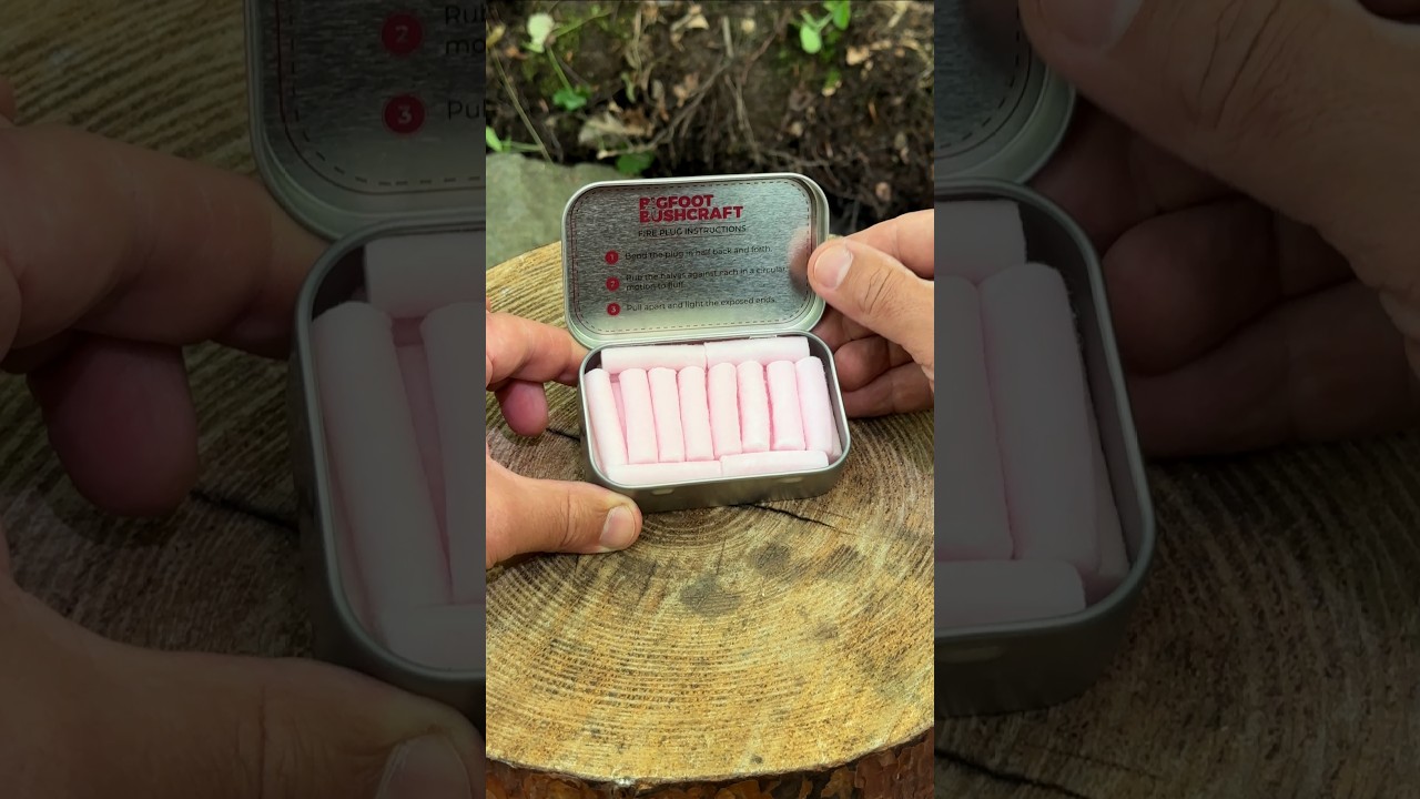 Ultimate Fire Starter for Harsh Conditions &mdash; Ignites Instantly! #camping #lifehacks