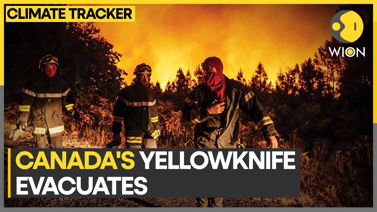 Yellowknife begins evacuation as wildfires approach | WION Climate Tracker
