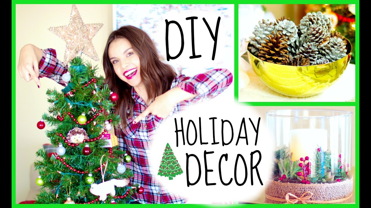 DIY Cute & Easy Holiday Decor Ideas!
