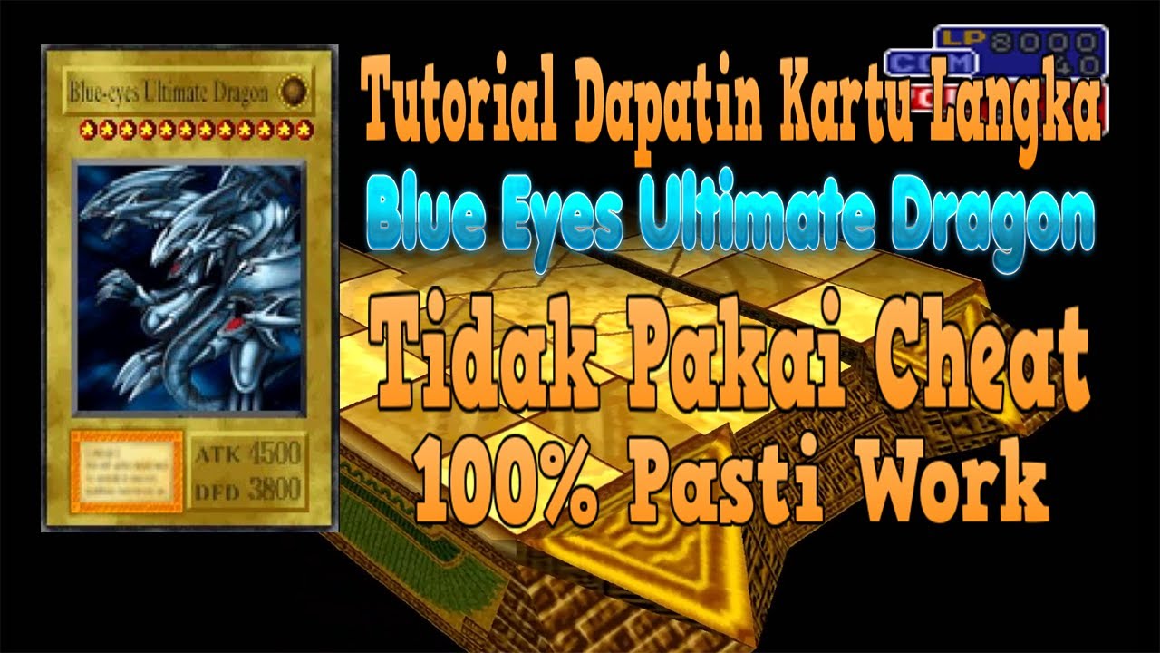 Tutorial Dapatin Kartu Langka Tanpa Cheat ! - Yu-Gi-Oh ! Forbidden Memories