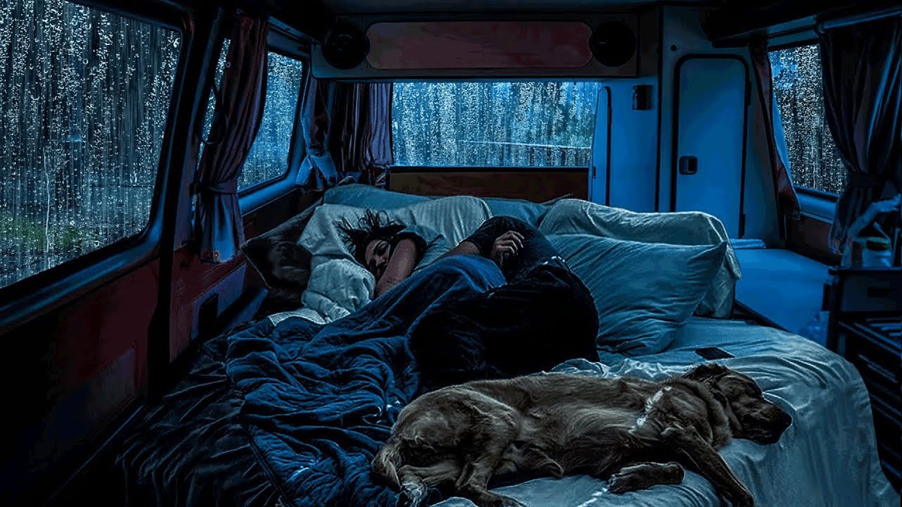 Rain Sounds for Sleeping - Soothing Rain & Gentle Thunder Relax for Fast Sleep, Remove Insomnia