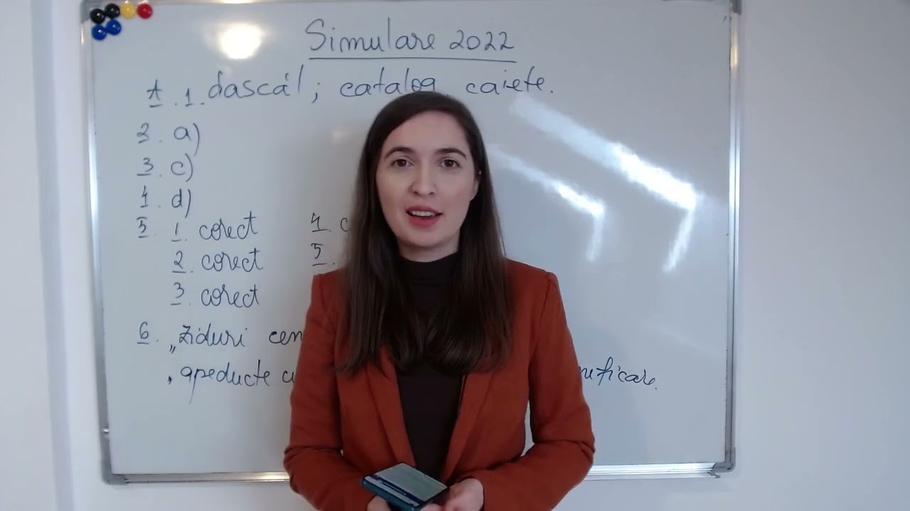 Simulare 2022 - Rezolvare