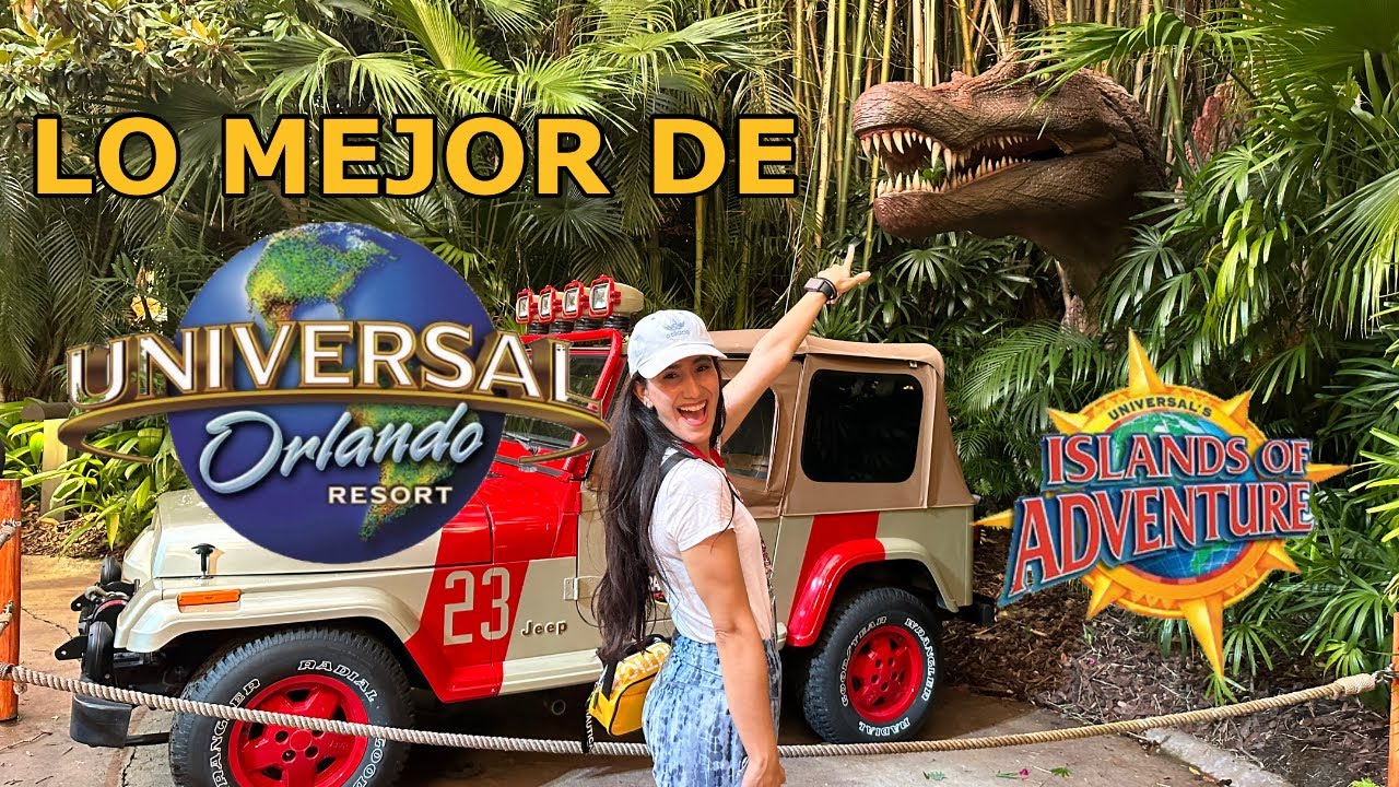 Las Mejores Atracciones de UNIVERSAL Orlando Islands Of Adventure