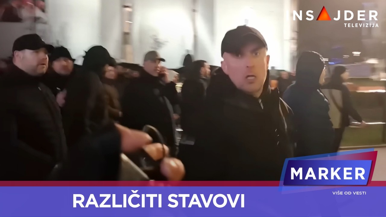 Nemiri, šamari i udarci ispred SNP-a; Ana Brnabić poručuje: “Odvratan medijski spin”