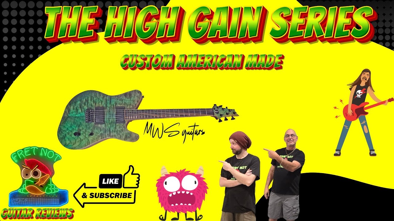 MWS Guitar Review:  American Built Beast!!