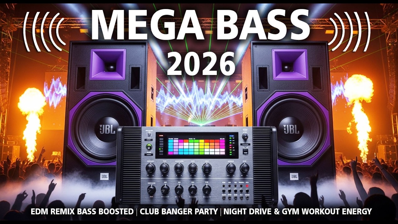 MEGA BASS 2026 🔊 EDM REMIX BASS BOOSTED 💥 CLUB BANGER PARTY 🎧 NIGHT DRIVE & GYM WORKOUT ENERGY