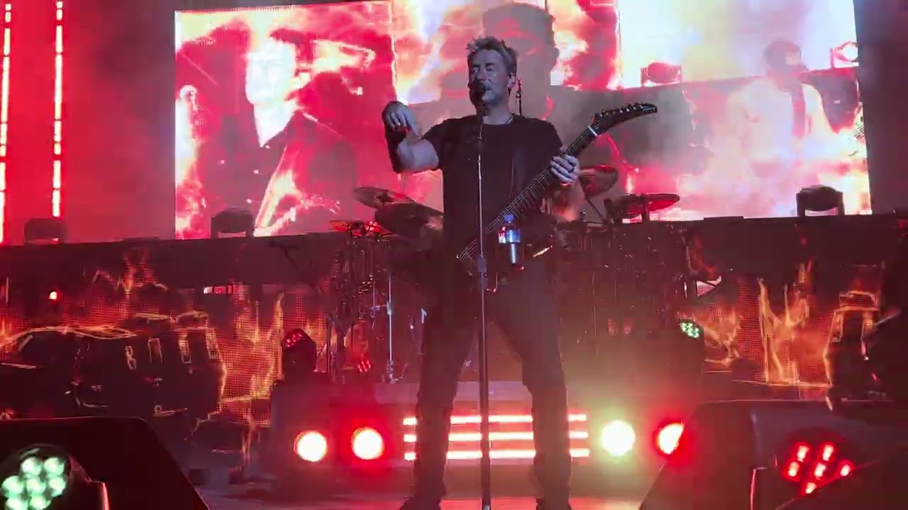 Nickelback ‘Burn It to the Ground’ at Alpine Valley Music Theatre in East Troy, WI USA - 7.18.25