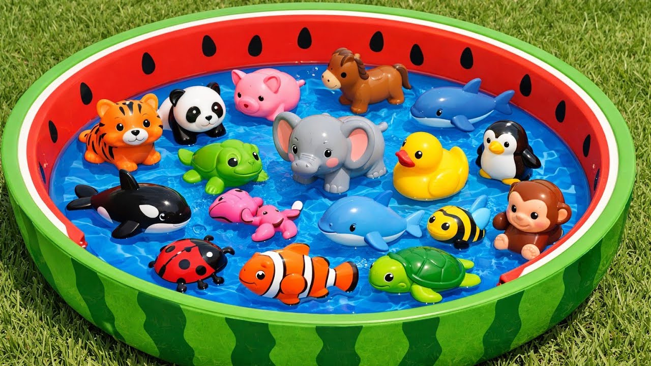 Amazing Animals for Children | Fun Learning Video | Animal Names for kids | Farm, Wild, Sea & Bugs