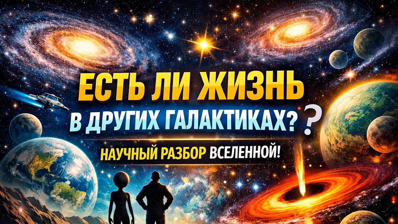 Есть ли жизнь в других галактиках? Научный разбор, который меняет взгляд на Вселенную