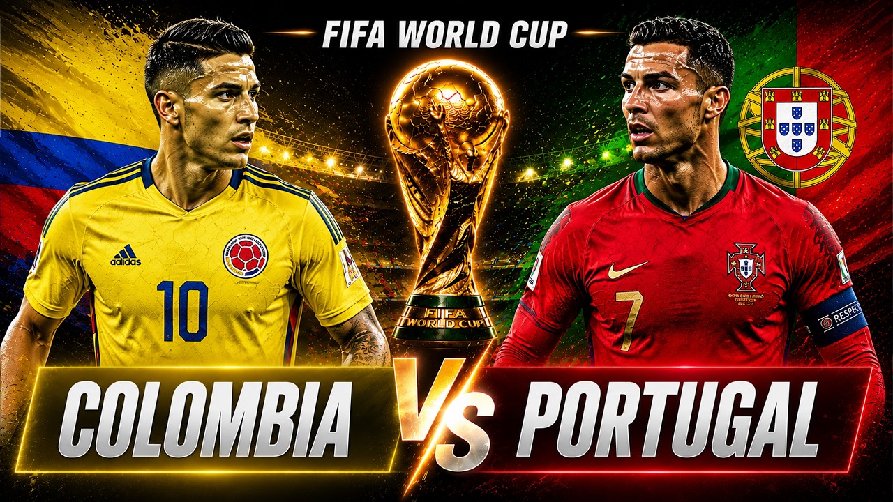 FIFA World Cup 2026 LIVE | Colombia Vs Portugal LIVE | Colombia Vs Portugal LIVE SCORE