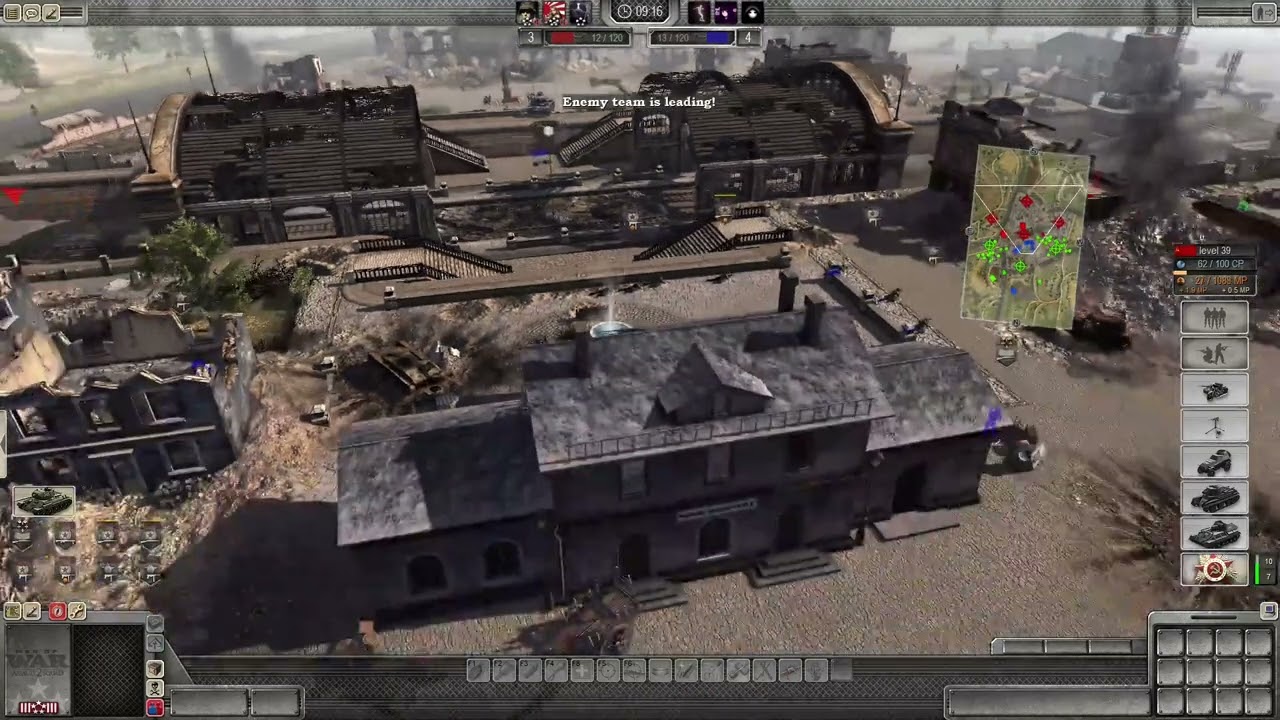 Men of War Assault Squad 2 multiplayer 3v3   Assault Zones  #61