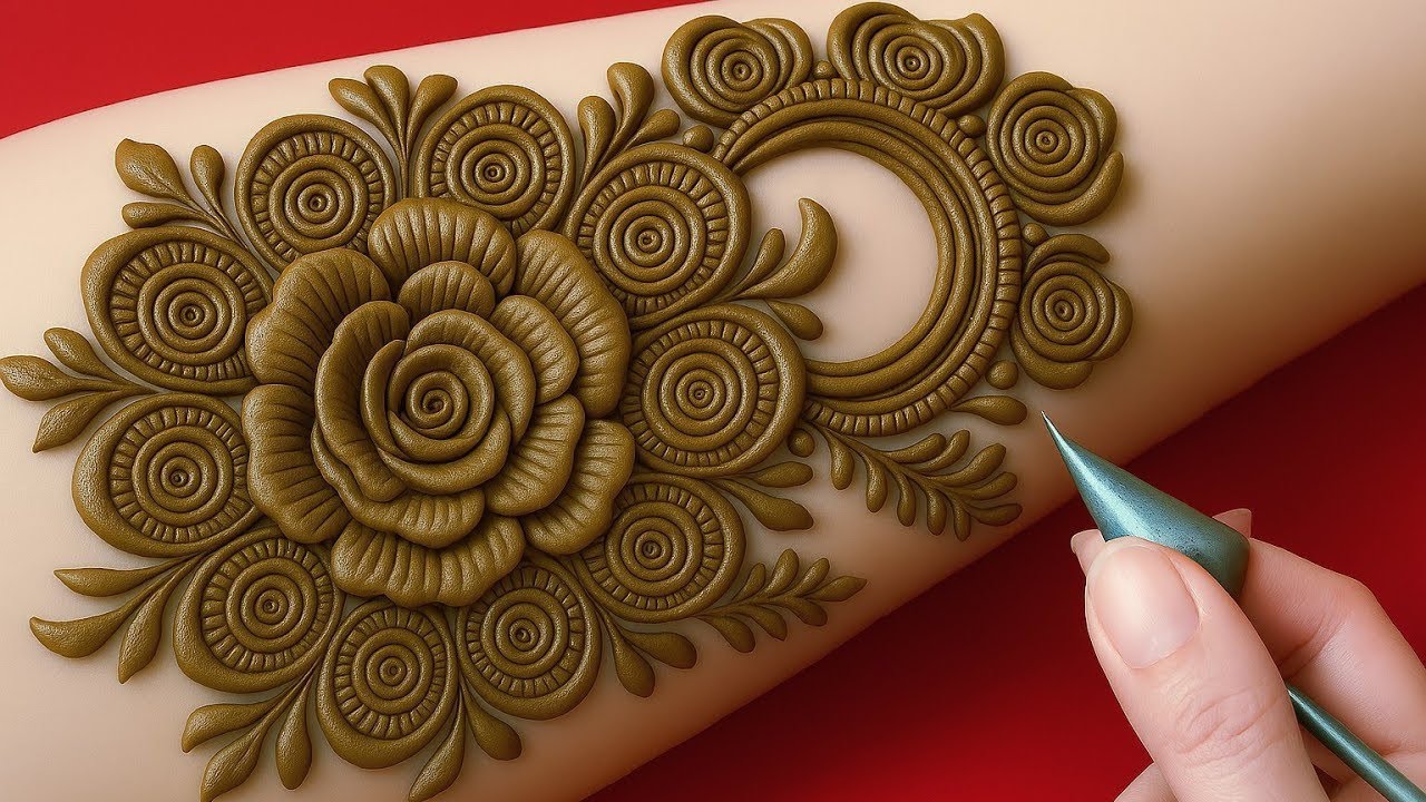 New mehandi design 