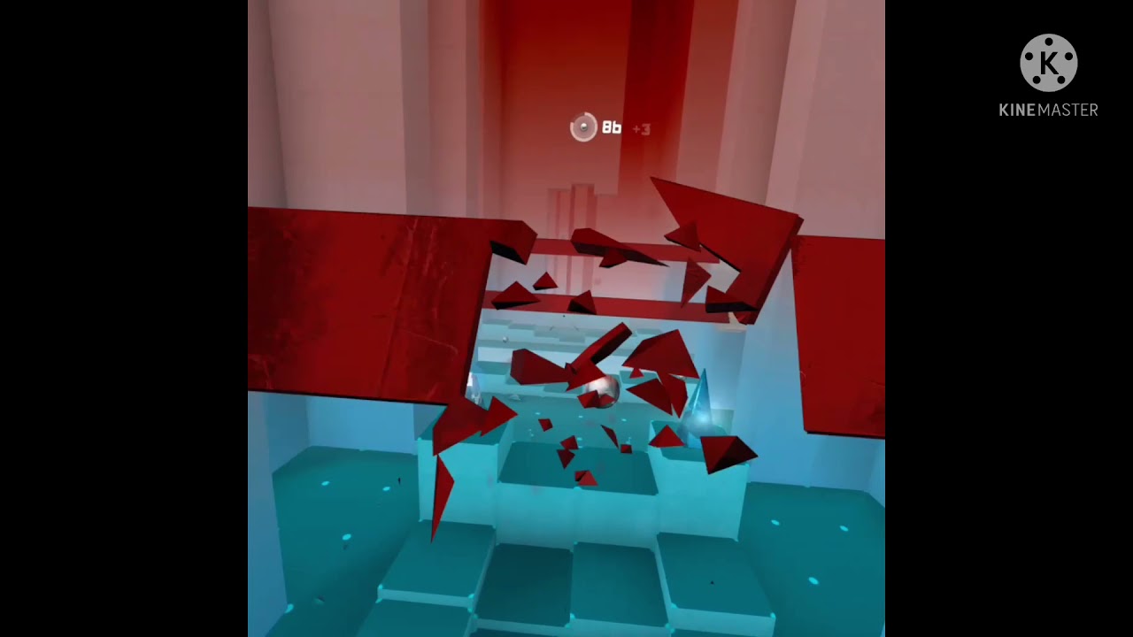 Smash hit VR, reversed
