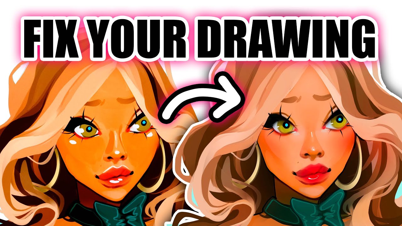 🔥10 WAYS TO FIX YOUR ART AFTER YOU'RE FINISHED