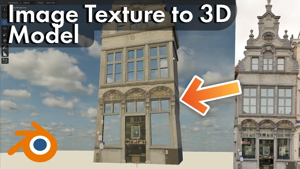 Превращаем изображения в 3D-модели | Урок Blender для начинающих