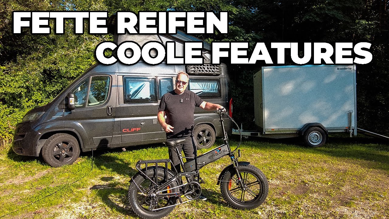Mega Fat Folder E-Bike🔋 Engine X für Kastenwagen Wohnmobil von ENGWE
