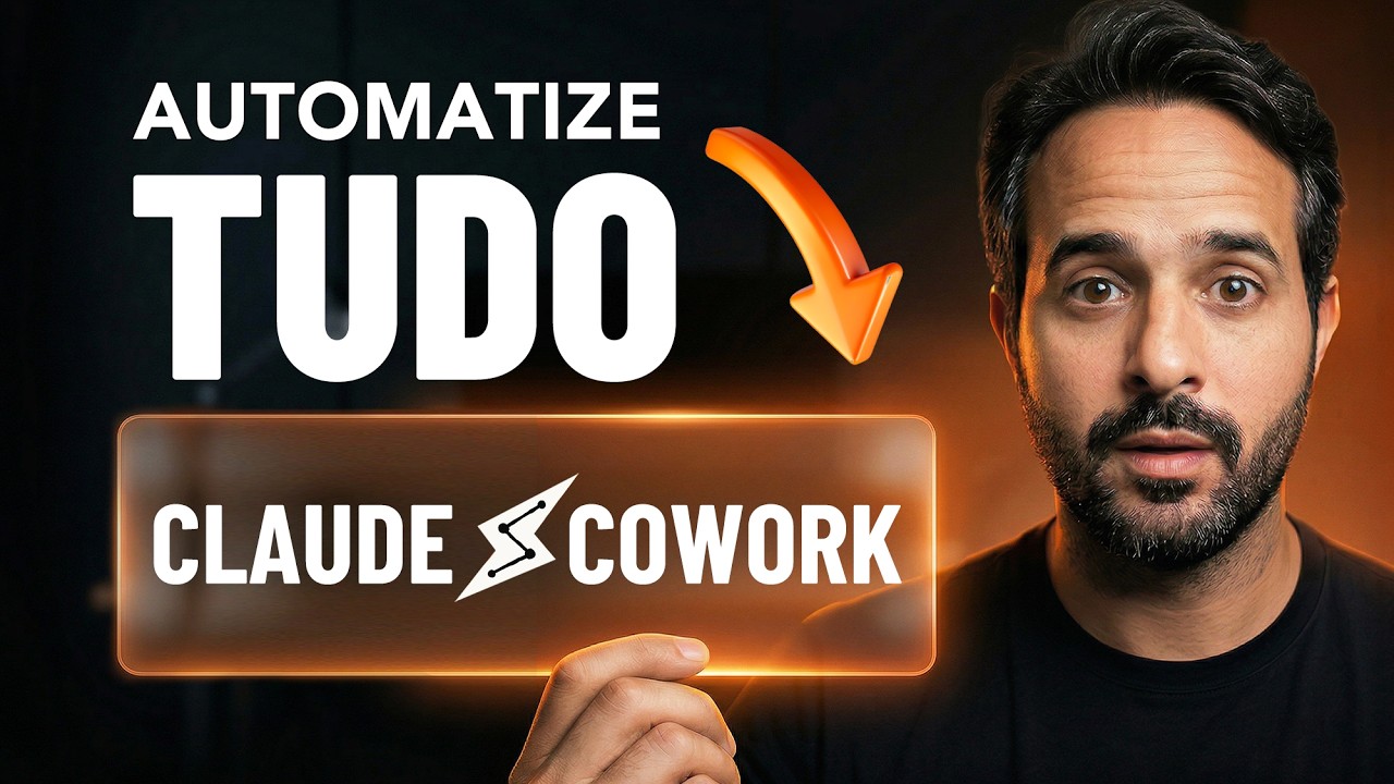 Claude Cowork: Como Automatizar Tudo Para Iniciantes (Tutorial Completo)