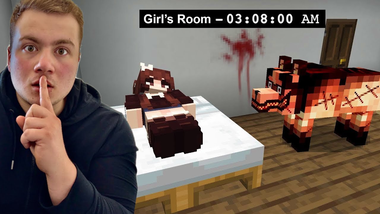 Nešto Nije U Redu Sa Njenim Psom u Minecraftu...