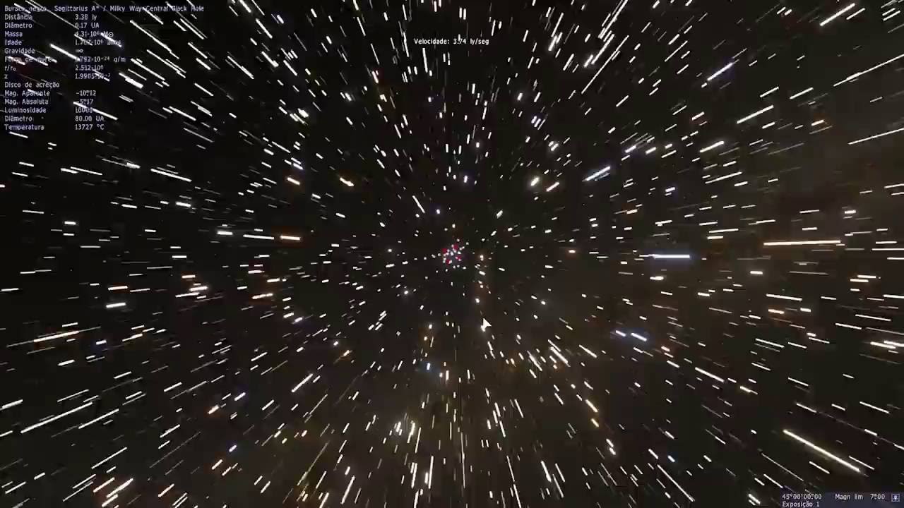 Space Engine - A trip from the center of the Milky Way to the 