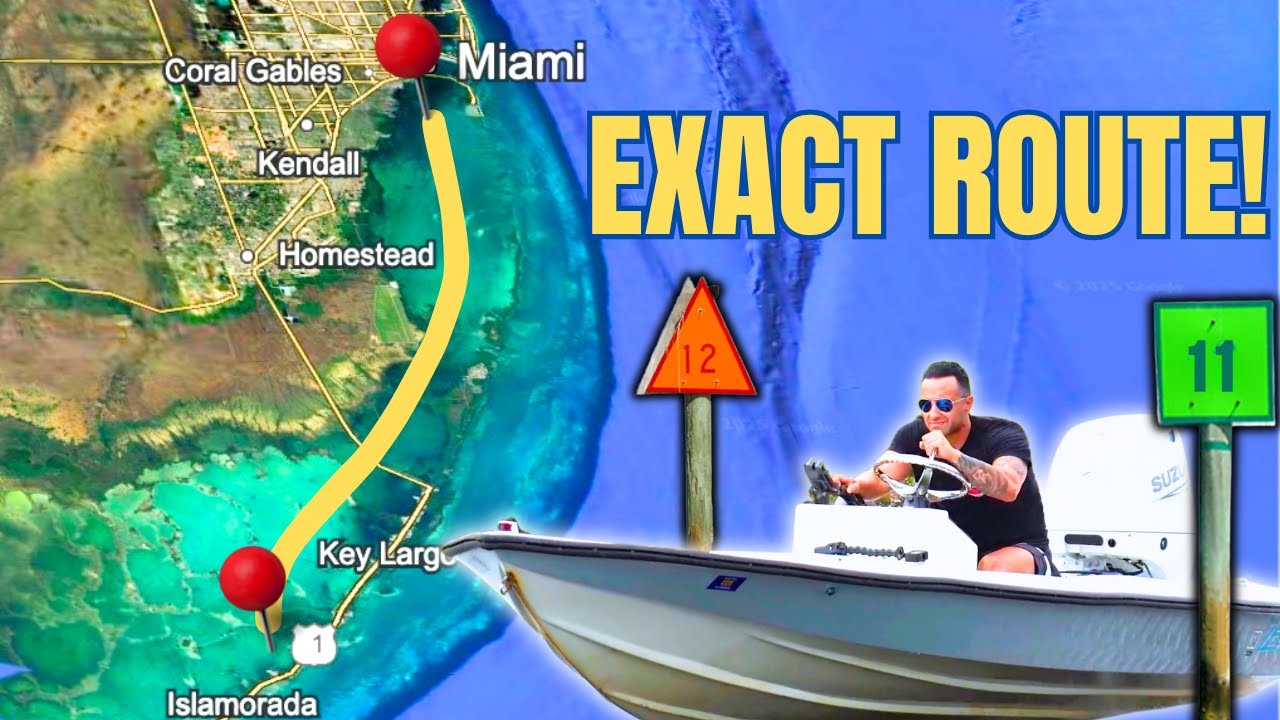 Locals Only Route: Miami To The Florida Keys By Boat