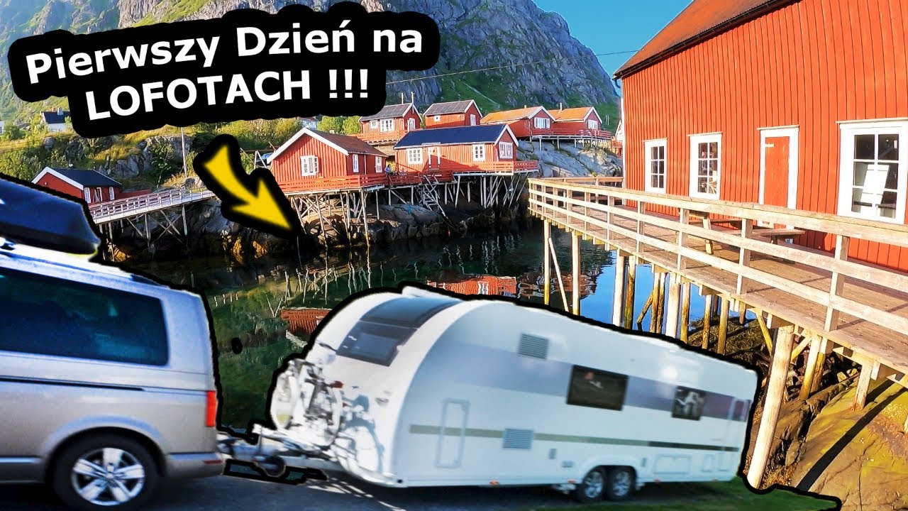 Dojechaliśmy na Lofoty !!! - Jak Tu Jest ??? - Camping w Moskenes i Miasteczko Å (Norwegia) 
