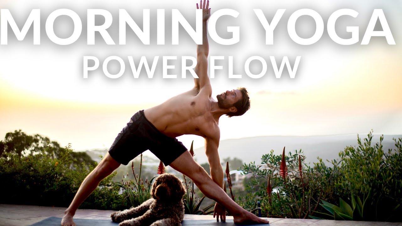 Full Body Power Yoga Morning Flow | For Upper Body Strength, Balance, & Flexibility Vinyasa