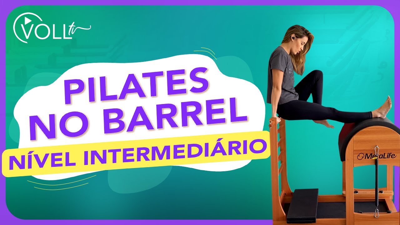 10 exercícios de Pilates no Barrel - Nível INTERMEDIÁRIO