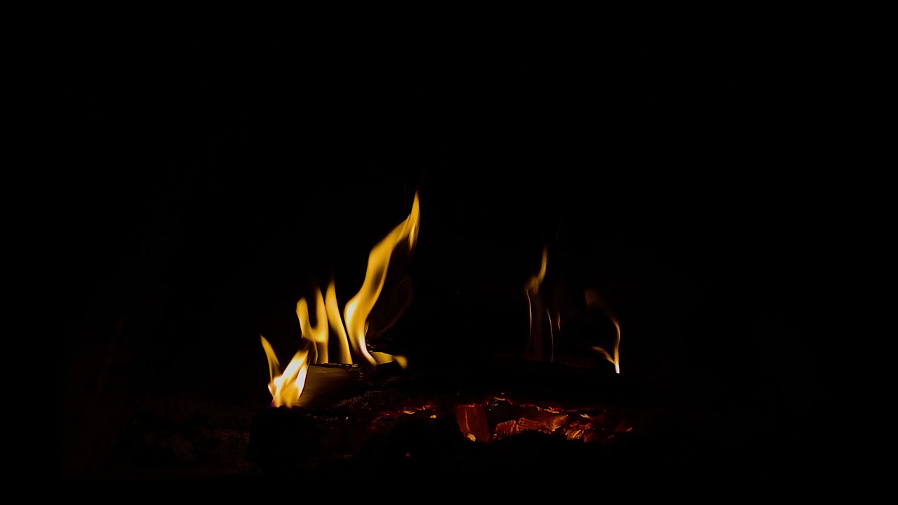 🔥 Fireplace Sounds for Focus | Black Screen Crackling Fire for Work, Study, Meditation & Calm Nights