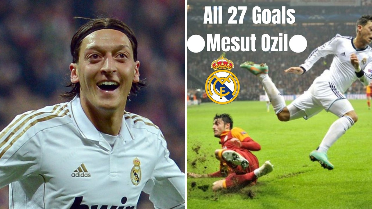 All 27 Goals ● Mesut Ozil ● Real Madrid