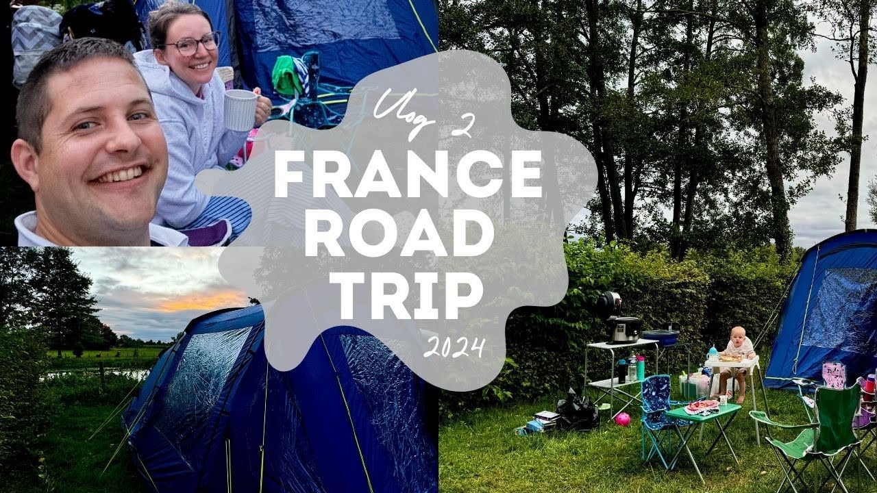 Ferry to France & Our First Night Camping | France Road Trip 2024 - Vlog 2 | Chaos House