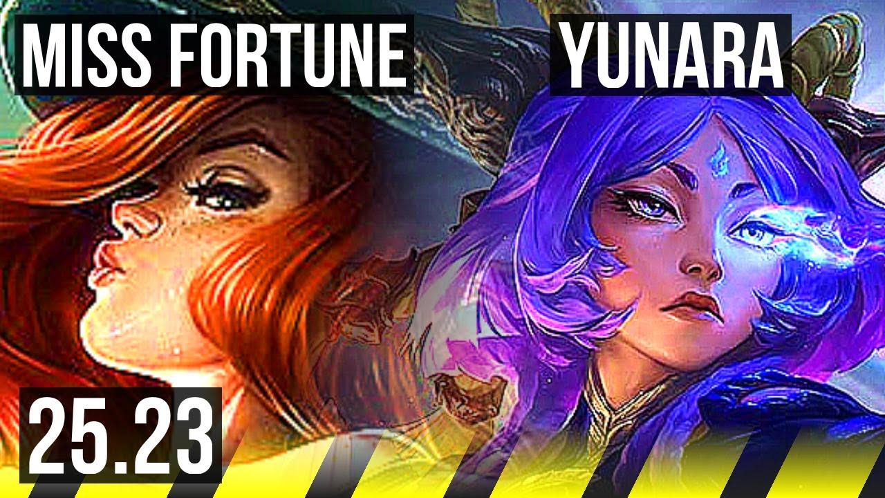 MISS FORTUNE & Rakan vs YUNARA & Lissandra (ADC) | 12/0/11, Legendary | EUW Master | 25.23
